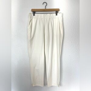 JOIE Ivory Elastic Waist Casual Pants Size Large
